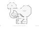Floor plan showing office, primary bedroom, bathroom and closets at 6650 Village Rd, Parker, CO 80134