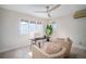 Bright office space featuring a modern ceiling fan, neutral walls, and great natural light at 1429 Josephine St, Denver, CO 80206