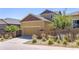 A house with a detached garage and landscaping in the back at 3793 Cadence Dr, Castle Rock, CO 80109