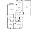 Detailed floor plan showcasing the layout of the main level with clearly labeled rooms and dimensions at 5553 S Datura St, Littleton, CO 80120