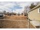 Spacious yard with a gate at 1150 S Taos Way, Denver, CO 80223
