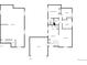 Floor plan showing layout of basement, garage, kitchen, living room, and bedrooms at 542 Hawthorn Cir, Frederick, CO 80530