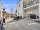 Backyard patio with space for table and chairs at 3948 Wyandot St, Denver, CO 80211