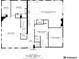 Detailed floor plan of the second floor of a home, showing the layout of rooms and measurements at 1140 Lake Gulch Rd, Castle Rock, CO 80104