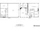 Floor plans showing the layout of the first and second floors with dimensions and room names at 1140 Lake Gulch Rd, Castle Rock, CO 80104