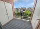 Private balcony offering neighborhood views and fresh air at 4100 Albion St # 523, Denver, CO 80216
