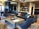 Inviting clubhouse with modern furniture, stylish decor, and cozy seating arrangements at 5578 Inland Ave, Firestone, CO 80504