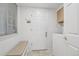 Mud room with a bench and storage space at 7664 S Ivanhoe Way, Centennial, CO 80112