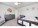 Bedroom with a full dresser and cute toddler bed at 1315 Sidewinder Cir, Castle Rock, CO 80108