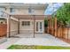 Backyard featuring a pergola, string lights, and patio at 3322 W 26Th Ave, Denver, CO 80211