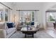 Bright living room with large windows, comfortable seating, and stylish decor at 4094 Bimini Ct, Boulder, CO 80301