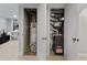 Basement utility room with water heater and furnace with white painted doors at 2435 N Irving St, Denver, CO 80211