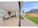 Open living room with hardwood floors, fireplace, and modern furniture at 1626 S Sherman St, Denver, CO 80210