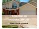 Two-story home with a manicured lawn, garden, and a spacious three-car garage at 105 Hawthorn St, Frederick, CO 80530