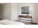 Bedroom features a console table with drawers and modern decor at 1438 Little Raven St # 104, Denver, CO 80202