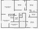 Second floor layout featuring a primary bedroom, three additional bedrooms, bathrooms, and a laundry room at 19817 E Prentice Ave, Centennial, CO 80015