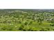 Panoramic aerial view of lush golf course, interspersed with trees and luxury homes in the residential area at 41 Eagle Dr, Littleton, CO 80123