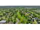 A beautiful aerial view of the lush golf course and residential community, showcasing a tranquil neighborhood at 41 Eagle Dr, Littleton, CO 80123