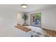 Light, bright bedroom with sliding glass door to deck and backyard at 41 Eagle Dr, Littleton, CO 80123