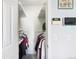 Walk-in closet with ample hanging space and organized storage solutions at 1444 S Richfield Way, Aurora, CO 80017