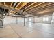 Unfinished basement space with visible utilities and concrete floors at 2978 Newfound Lake Rd, Berthoud, CO 80513