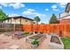 Well-maintained backyard with raised garden beds at 915 S Mckinley Ave, Fort Lupton, CO 80621