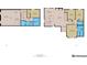 Detailed floor plan showcasing the layout of the home's two stories, including room dimensions at 915 S Mckinley Ave, Fort Lupton, CO 80621