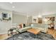Spacious living room with modern furnishings, stylish decor, and ample natural light at 915 S Mckinley Ave, Fort Lupton, CO 80621