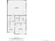 First floor floorplan featuring garage, foyer, bedroom and bathroom at 375 Marshall Rd, Superior, CO 80027