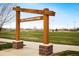 Erie Community Park entrance sign and open green space for recreation at 1038 Petras St, Erie, CO 80516