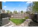 Backyard with lush lawn, garden beds, and stone walkway at 4829 Baldwin Pl, Boulder, CO 80301