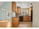 Spacious kitchen offering wood cabinets and a partial view of the dining room at 4829 Baldwin Pl, Boulder, CO 80301