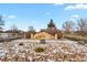 Community entrance with stone signage surrounded by landscaped grounds at 17155 Primrose Ln, Mead, CO 80542