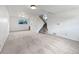 Finished basement offers neutral carpet, and a versatile space for recreation or storage at 10371 Monterey Cir, Northglenn, CO 80260