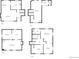 Detailed four-level floor plan showcasing the layout with bedrooms, baths, Gathering rooms, and kitchen at 10371 Monterey Cir, Northglenn, CO 80260