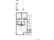 Floor plan of a two story home with two bedrooms and open floor plan living at 410 Bountiful Ave, Longmont, CO 80501