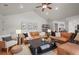 Spacious living room with a cozy seating arrangement at 7829 Nile Cir, Arvada, CO 80007