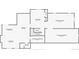 Downstairs floor plan featuring a living room, bedroom, bonus room, and basement at 3254 Red Tree Pl, Castle Rock, CO 80104
