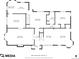 Detailed floor plan showcasing the layout of the main level, with various rooms and their dimensions at 1930 E 8Th Ave, Denver, CO 80206