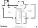 Second floor plan displaying the primary suite, second bedroom, and staircase to the first floor at 1930 E 8Th Ave, Denver, CO 80206