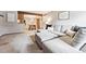 Inviting living room with view to dining area at 203 Wright St # 102, Lakewood, CO 80228