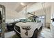Spacious garage fits multiple vehicles, and offers high ceilings for more storage at 17765 Faraday St, Broomfield, CO 80023