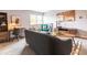 Bright living room with stylish furnishings, including a comfortable sofa, chic decor, and a cozy atmosphere at 1260 York St # 204, Denver, CO 80206