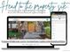 Website page showing mortgage calculator and contact information for Live.Laugh.Denver real estate at 1260 York St # 204, Denver, CO 80206