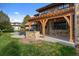 Relaxing patio area with pergola and outdoor grill at 4282 Preserve N Pkwy, Greenwood Village, CO 80121