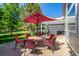 Outdoor patio with seating area, perfect for relaxing and entertaining at 6460 E 165Th Ct, Brighton, CO 80602