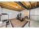 Spacious unfinished basement area, ready for customization with exposed ceiling and concrete floors at 24394 E Dorado Pl, Aurora, CO 80016