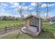 Backyard with a shed, beautiful landscaping, and charming details at 13420 Lafayette St, Thornton, CO 80241