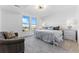 Bright bedroom features neutral color palette, two large windows, and comfortable armchair at 16671 Red Cliff Cir, Morrison, CO 80465