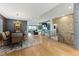 Expansive living area with an open floor plan, combining dining and living spaces at 16671 Red Cliff Cir, Morrison, CO 80465